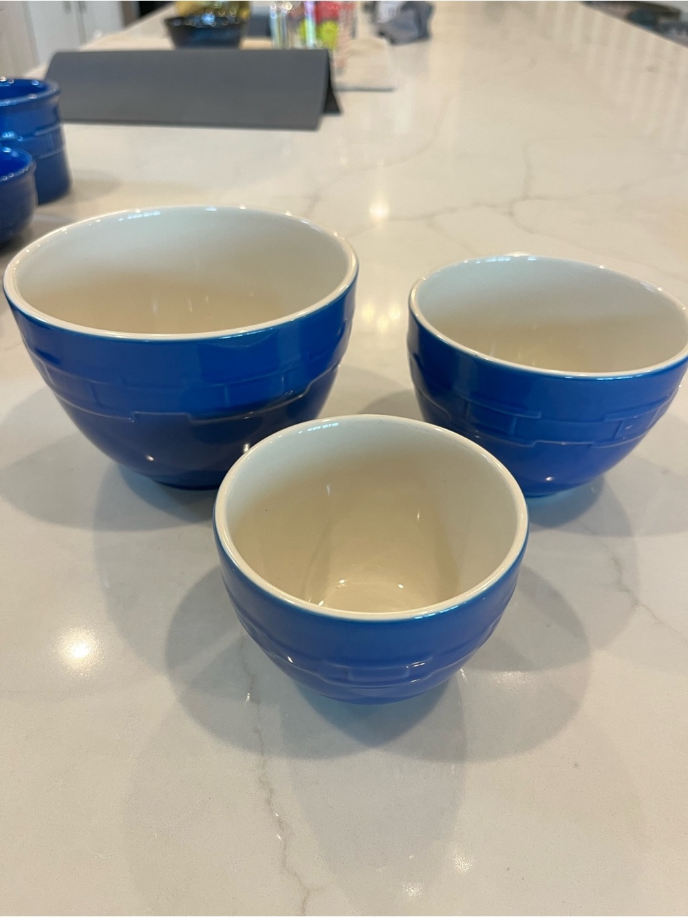 Longaberger Woven Traditions Small Nesting Bowls - Set of 3 - Picture 3 of 4